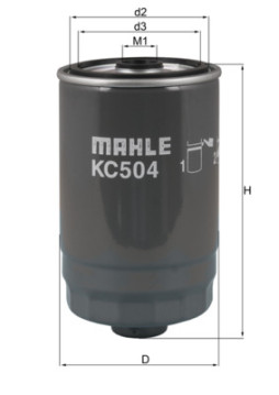 KC 504 Palivový filter MAHLE