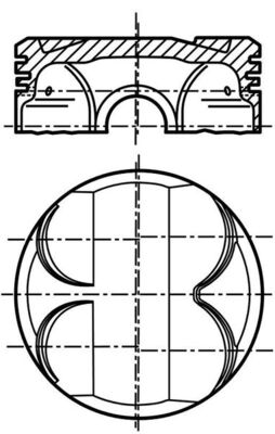 081 PI 00111 001 Piest MAHLE