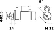 MS 10 żtartér MAHLE