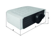 LX 3233/6 Vzduchový filter MAHLE