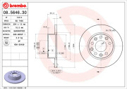 BS 7450 Brzdový kotúč BRECO