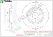 5887 Brzdový kotúč PILENGA