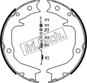 1064.177K Sada brzd. čeľustí parkov. brzdy fri.tech.