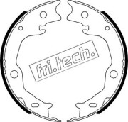 1115.341 Sada brzd. čeľustí parkov. brzdy fri.tech.