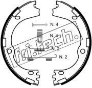 1253.752K Sada brzd. čeľustí parkov. brzdy fri.tech.