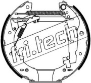 16019 Sada brzdových čeľustí Kit premounted fri.tech.