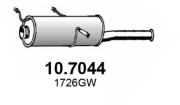 10.7044 Koncový tlmič výfuku ASSO