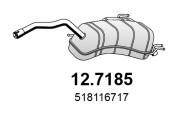 12.7185 Koncový tlmič výfuku ASSO