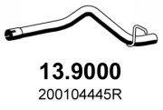 13.9000 Výfukové potrubie ASSO