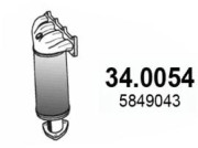 34.0054 Katalyzátor ASSO
