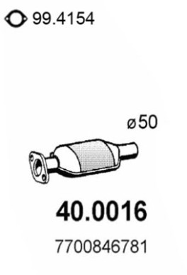 40.0016 Katalyzátor ASSO
