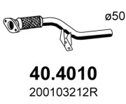 40.4010 Výfukové potrubie ASSO