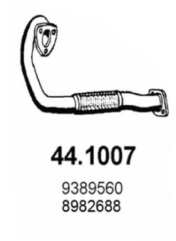 44.1007 Výfukové potrubie ASSO
