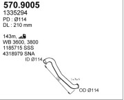 570.9005 Výfukové potrubie ASSO
