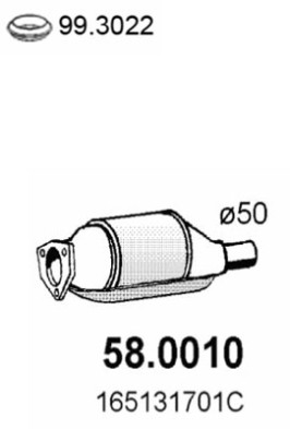 58.0010 Katalyzátor ASSO