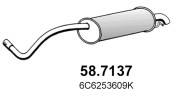 58.7137 Koncový tlmič výfuku ASSO