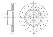 800-524FC Brzdový kotúč CIFAM