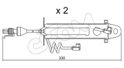 SU.176K Výstrażný kontakt opotrebenia brzdového oblożenia CIFAM