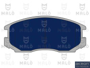 1051051 Sada brzdových platničiek kotúčovej brzdy AKRON-MALÒ