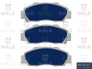 1051078 Sada brzdových platničiek kotúčovej brzdy AKRON-MALÒ