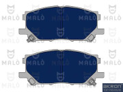 1051101 Sada brzdových platničiek kotúčovej brzdy AKRON-MALÒ