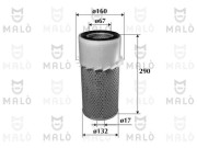 1500122 Vzduchový filter AKRON-MALÒ