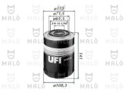 1510001 Olejový filter AKRON-MALÒ