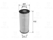 1510061 Olejový filter AKRON-MALÒ