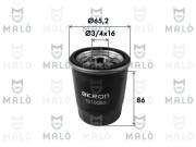 1510065 Olejový filter AKRON-MALÒ