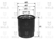 1510095 Olejový filter AKRON-MALÒ