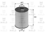 1510099 Olejový filter AKRON-MALÒ