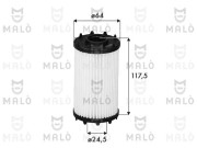 1510256 Olejový filter AKRON-MALÒ