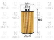 1510266 Olejový filter AKRON-MALÒ