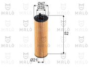 1510268 Olejový filter AKRON-MALÒ