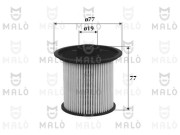 1520095 Palivový filter AKRON-MALÒ