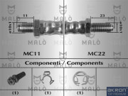 8420 Brzdová hadica AKRON-MALÒ