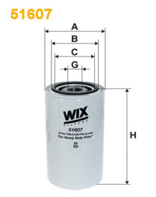 51607 Olejový filter WIX FILTERS