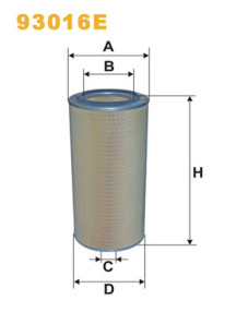 93016E Vzduchový filter WIX FILTERS