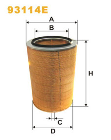 93114E Vzduchový filter WIX FILTERS