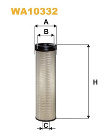 WA10332 Filter sekundárneho vzduchu WIX FILTERS