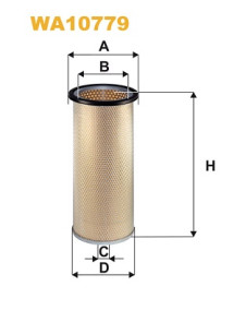 WA10779 Filter sekundárneho vzduchu WIX FILTERS