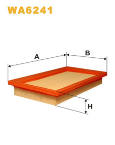 WA6241 Vzduchový filter WIX FILTERS