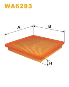 WA6293 Vzduchový filter WIX FILTERS