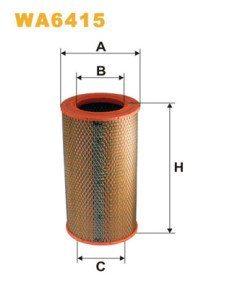 WA6415 Vzduchový filter WIX FILTERS