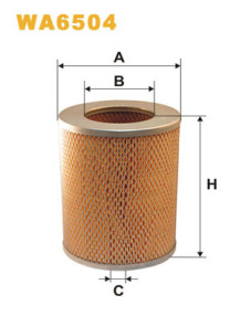 WA6504 Vzduchový filter WIX FILTERS