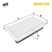 WA6785 Vzduchový filter WIX FILTERS