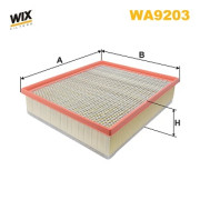 WA9203 Vzduchový filter WIX FILTERS