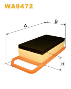 WA9472 Vzduchový filter WIX FILTERS