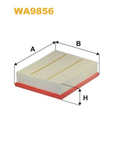 WA9856 Vzduchový filter WIX FILTERS