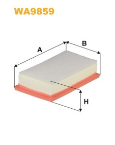 WA9859 Vzduchový filter WIX FILTERS